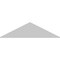 Ekena Millwork Peaked Cap Smooth Architectural Grade PVC Pediment, 76"W x 20"H x 2"P (Pitch 6/12) PEDPS076X200PKC00 - alternate 4
